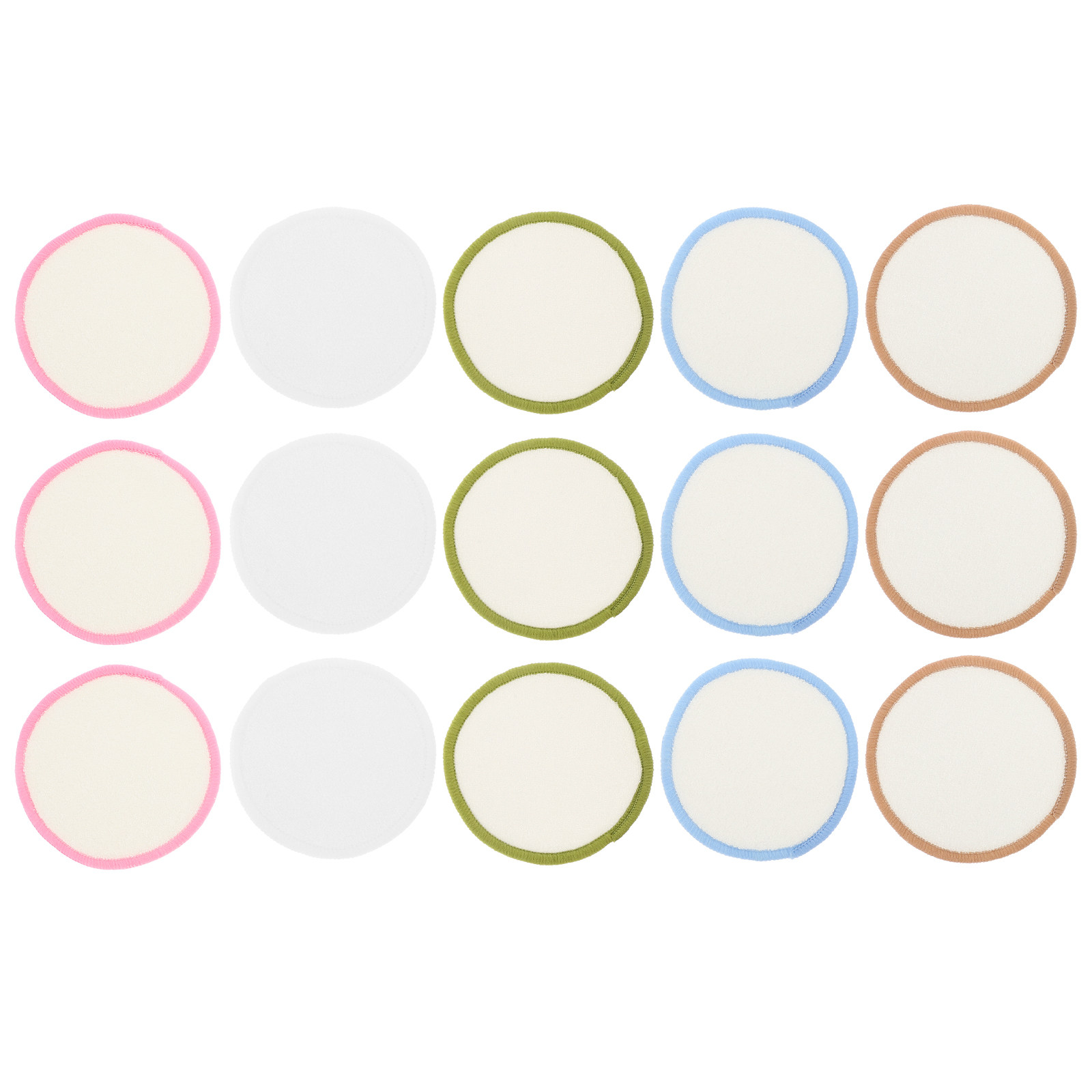 Cloth Pad Reusable - 15Pcs Makeup Removal Pads Reusable Face
