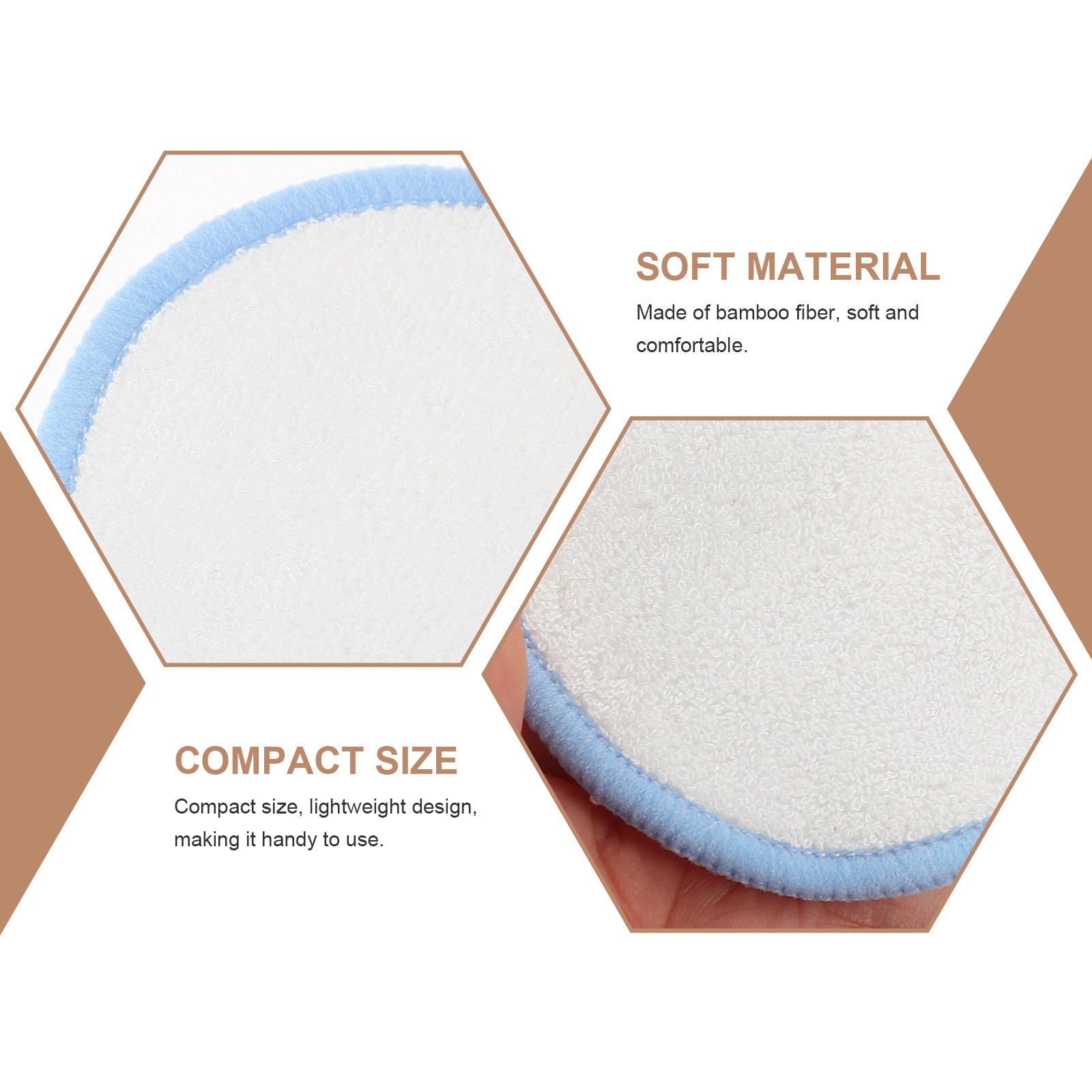 15Pcs Makeup Removal Pads Reus - Cloth Pad Reusable avis et prix
