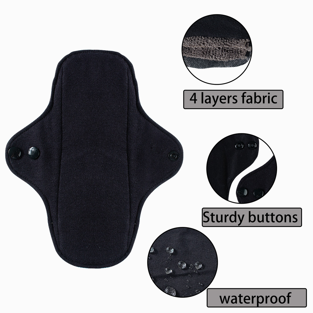 4pcs Full Cotton Mama Cloth Ni - Cloth Pad Reusable avis et prix