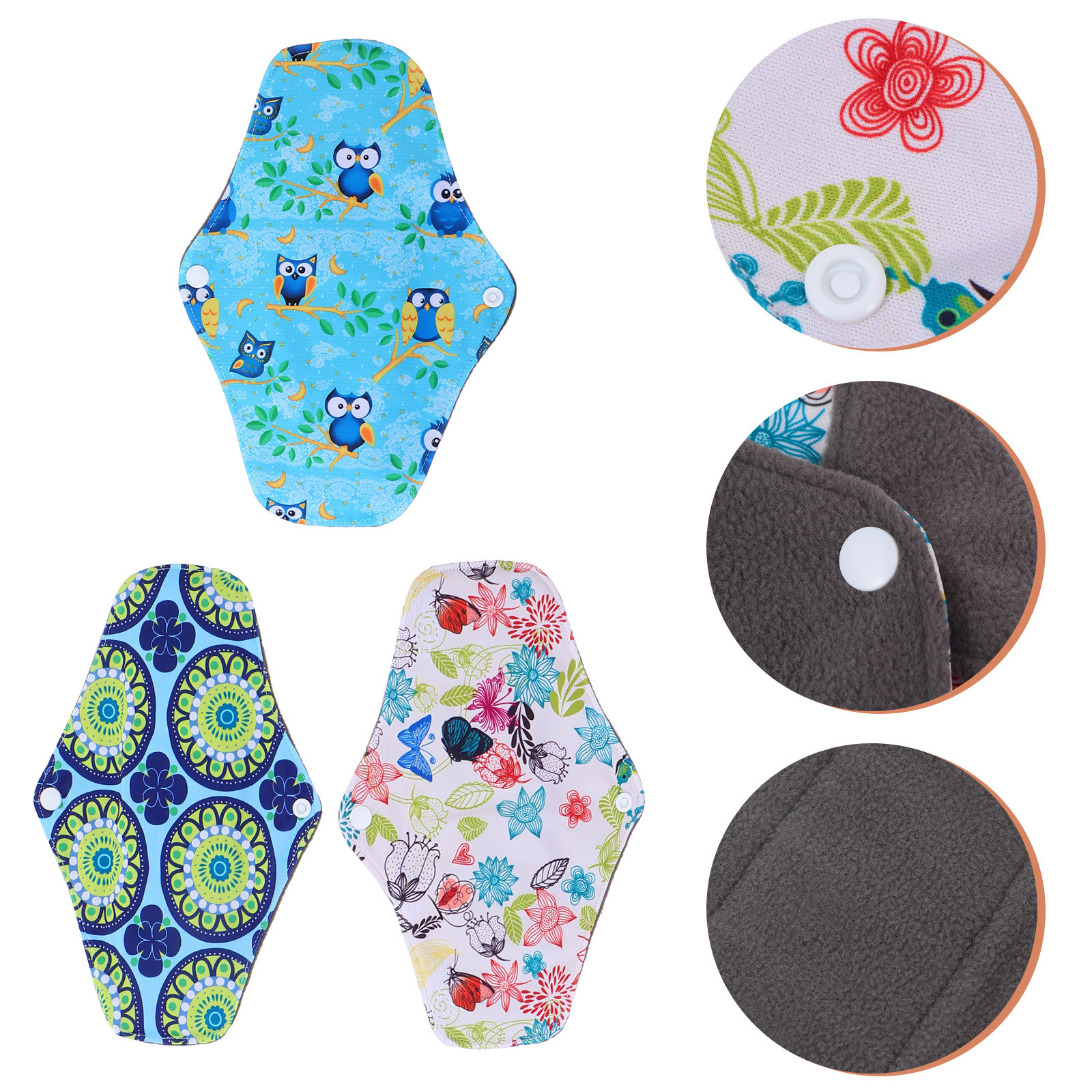 Reusable Sanitary Pads Bamboo  - Cloth Pad Reusable avis et prix