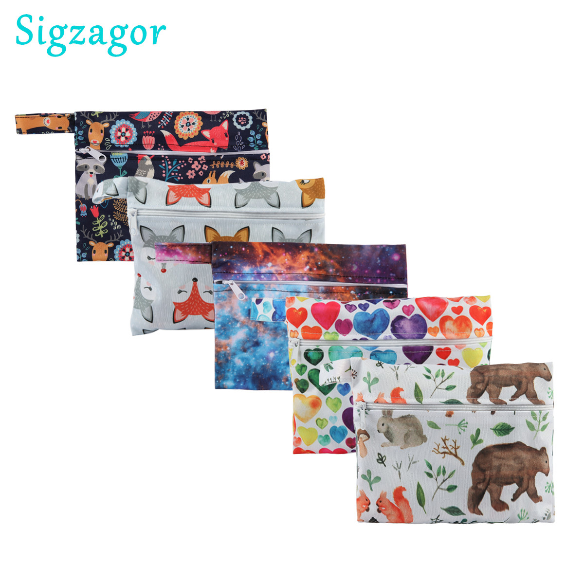 [Sigzagor] 1 Small Mini Wet Ba - Cloth Pad Reusable avis et prix
