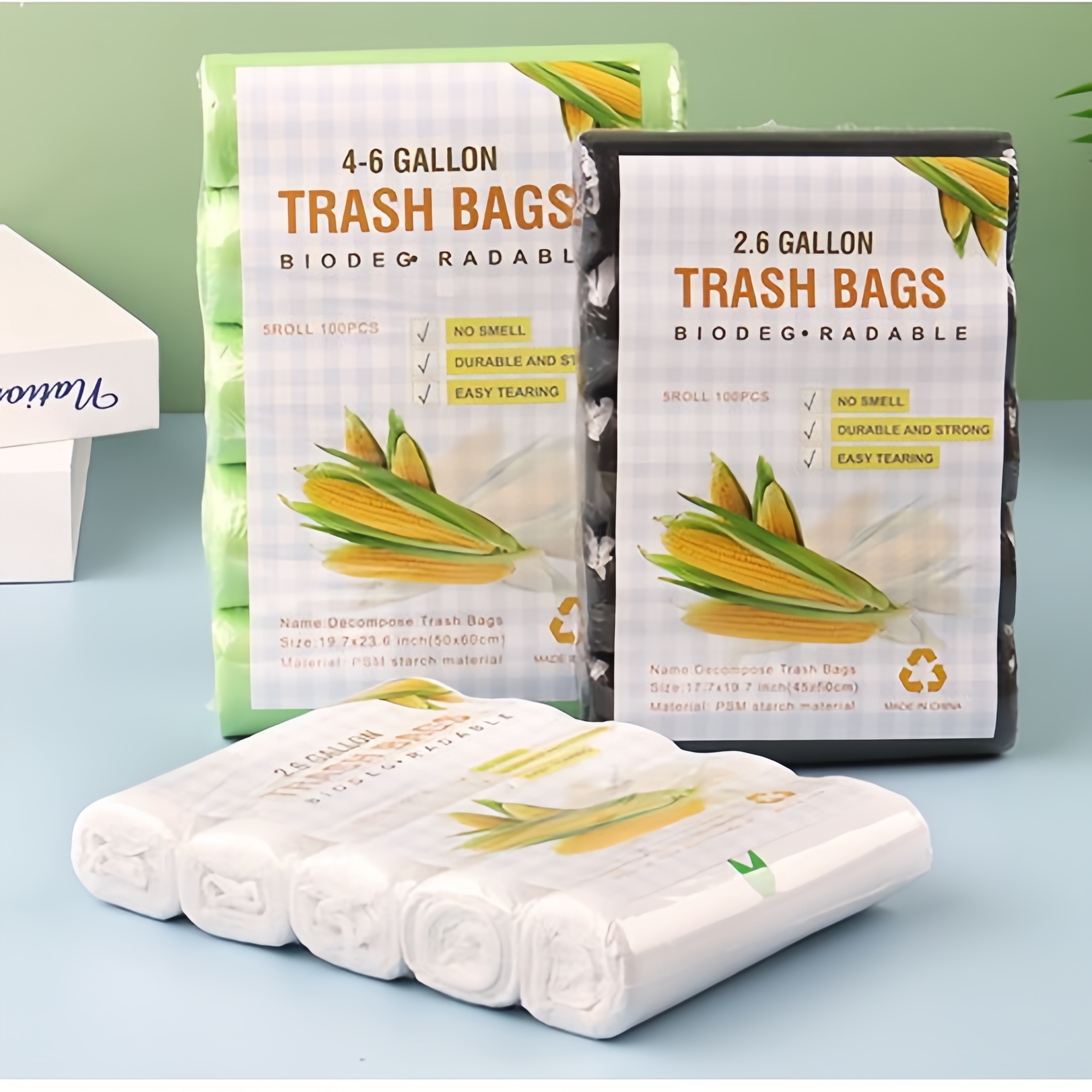UNTIOR Compostable Trash Bag 2 - Biodegradable Bin Liner avis et prix