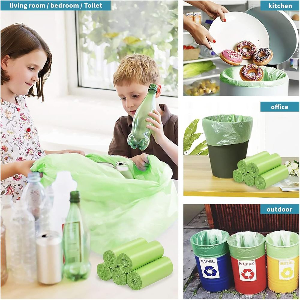 60-Pack 13-Gallon Biodegradabl - Biodegradable Bin Liner avis et prix