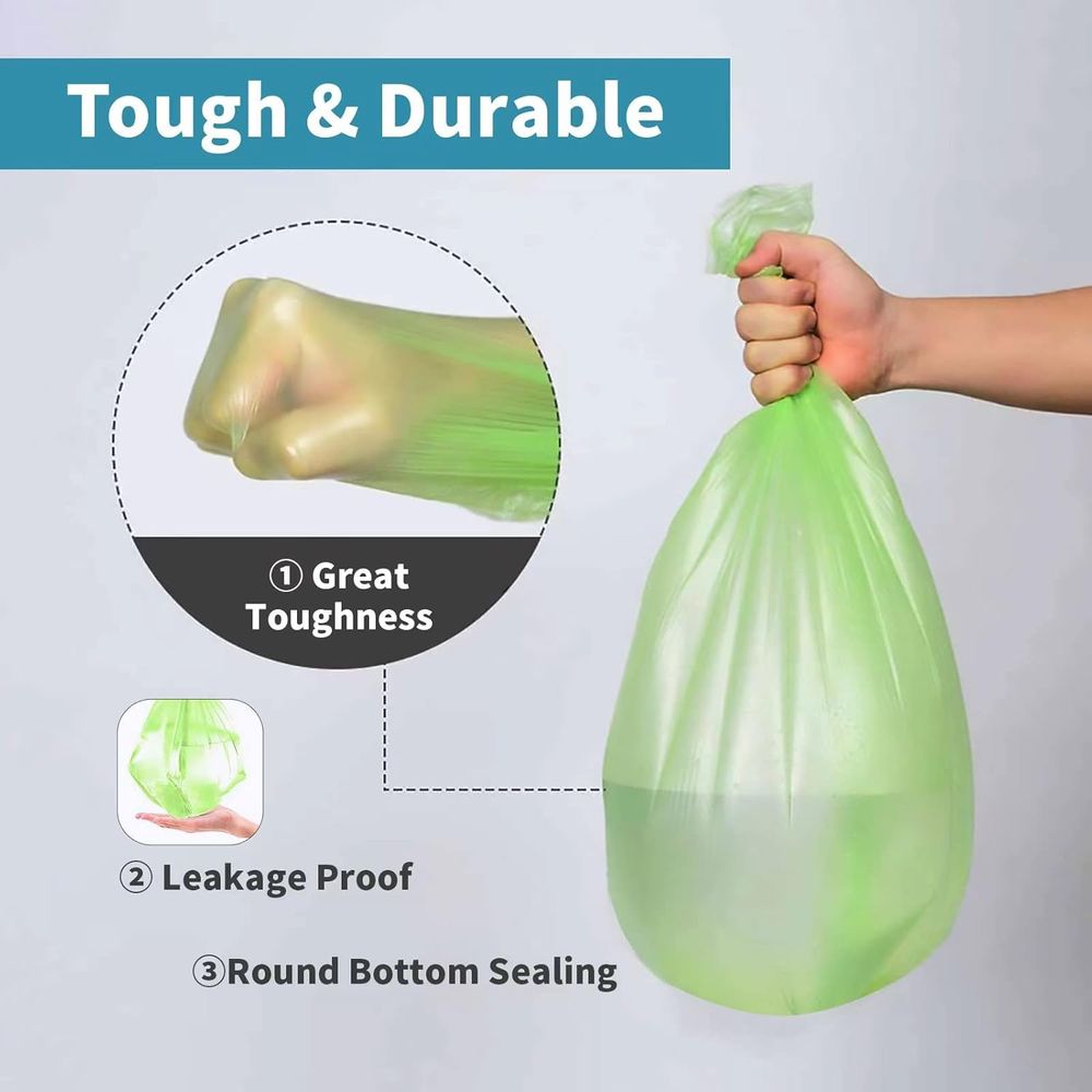 60-Pack 13-Gallon Biodegradabl - Biodegradable Bin Liner avis et prix