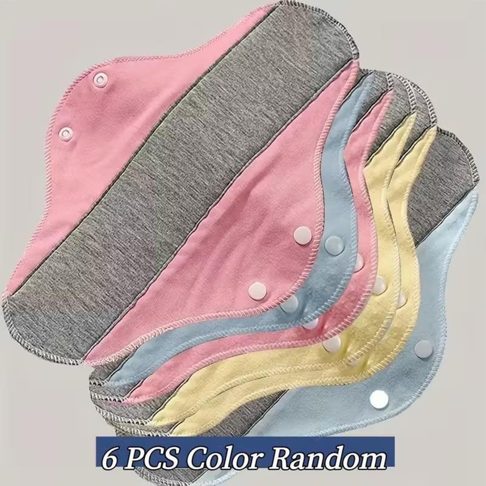 6PCs Washable Sanitary Pads Cl - Cloth Pad Reusable avis et prix