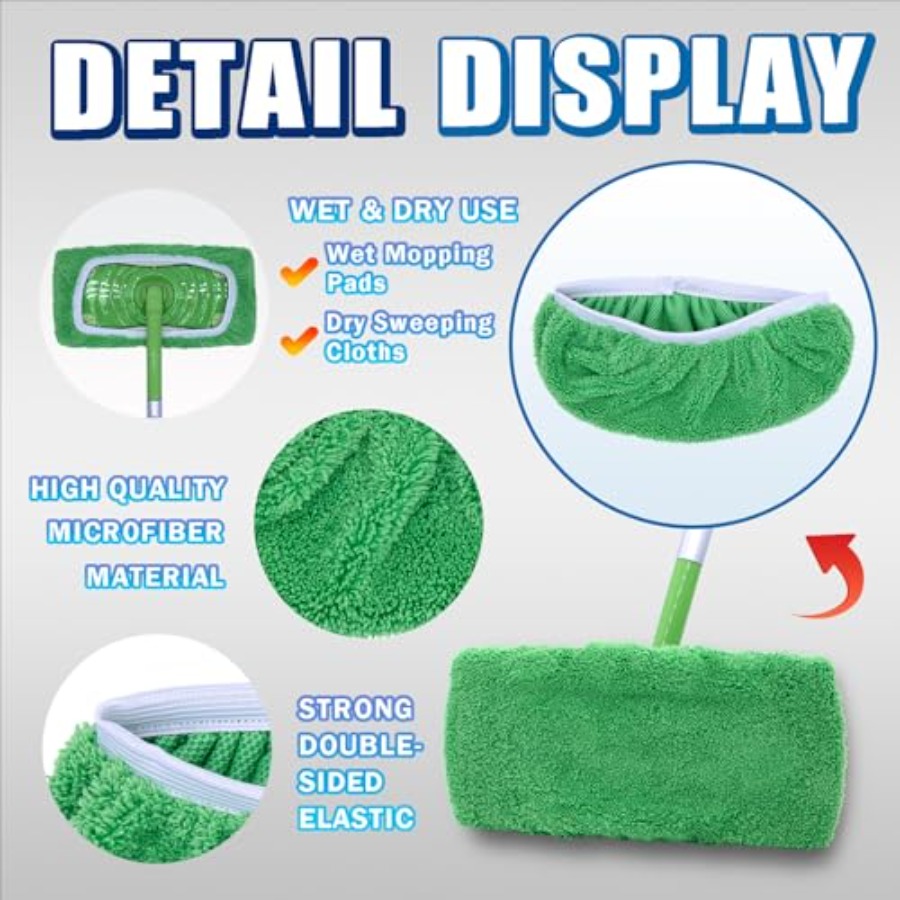 Floor cleaning: microfiber, gr - Cloth Pad Reusable avis et prix